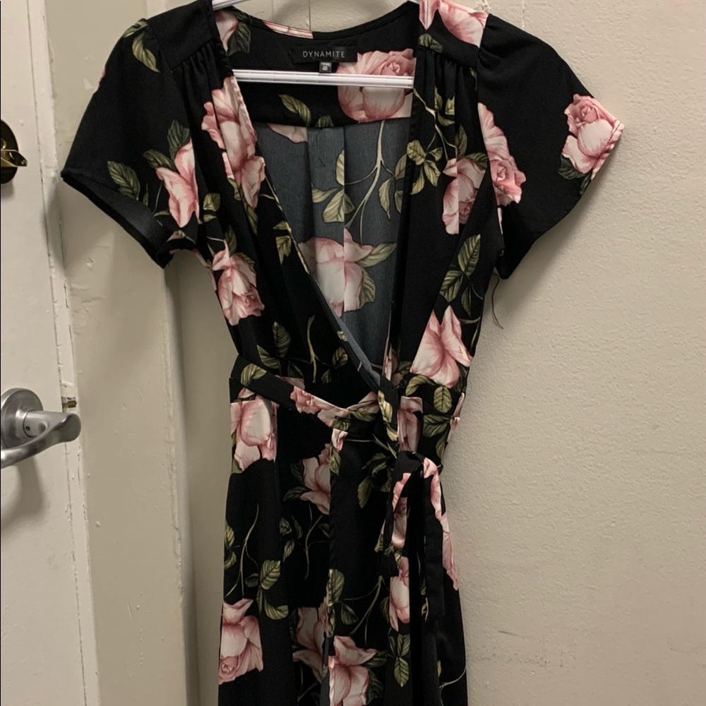 Dynamite Wrap Dress